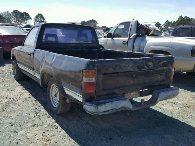 JT4RN81A7M0066470 - 1991 TOYOTA PICKUP 1/2 BLACK photo 3