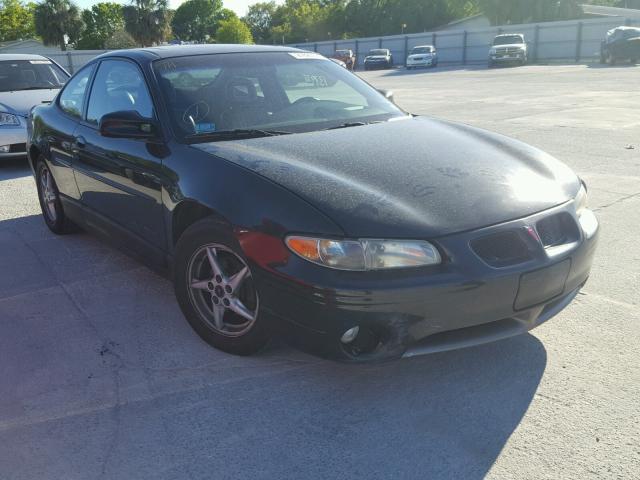 1G2WP12K9YF336284 - 2000 PONTIAC GRAND PRIX BLACK photo 1
