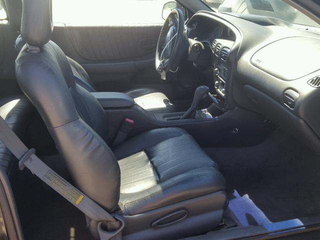 1G2WP12K9YF336284 - 2000 PONTIAC GRAND PRIX BLACK photo 5