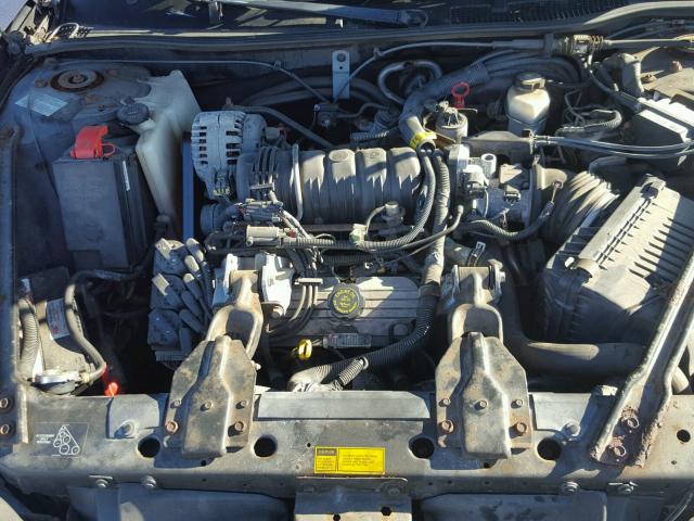 1G2WP12K9YF336284 - 2000 PONTIAC GRAND PRIX BLACK photo 7