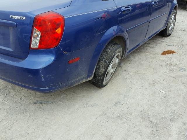 KL5JD56ZX7K532873 - 2007 SUZUKI FORENZA BA BLUE photo 9