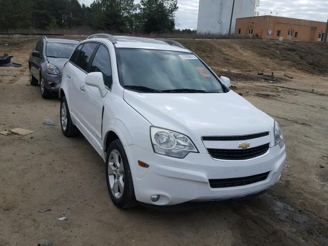 3GNAL4EK1DS549287 - 2013 CHEVROLET CAPTIVA LT WHITE photo 1