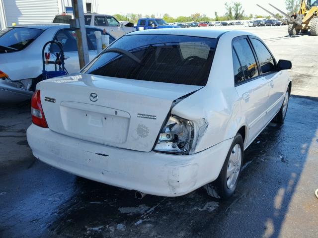 JM1BJ2224Y0261112 - 2000 MAZDA PROTEGE DX WHITE photo 4