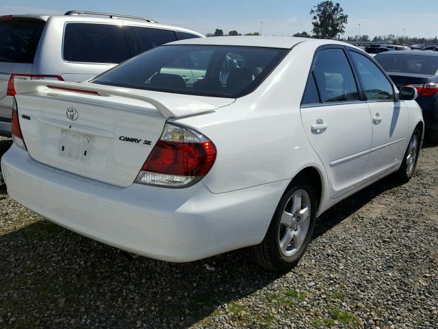 4T1BE30K56U697479 - 2006 TOYOTA CAMRY LE WHITE photo 4