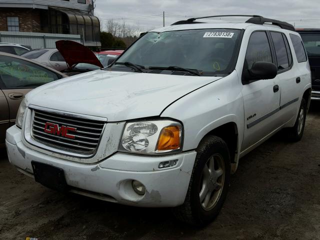 1GKET16S166115860 - 2006 GMC ENVOY XL WHITE photo 2