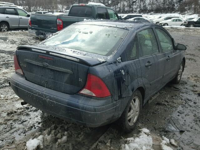 1FAFP34301W256333 - 2001 FORD FOCUS SE BLUE photo 4