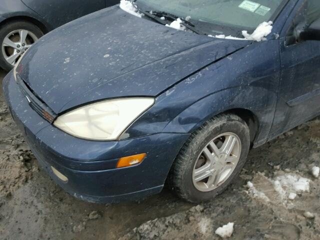 1FAFP34301W256333 - 2001 FORD FOCUS SE BLUE photo 9