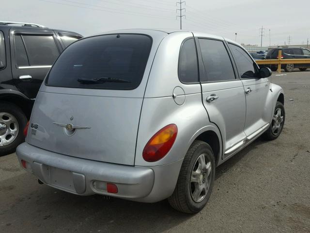 3C4FY58BX5T587971 - 2005 CHRYSLER PT CRUISER SILVER photo 4