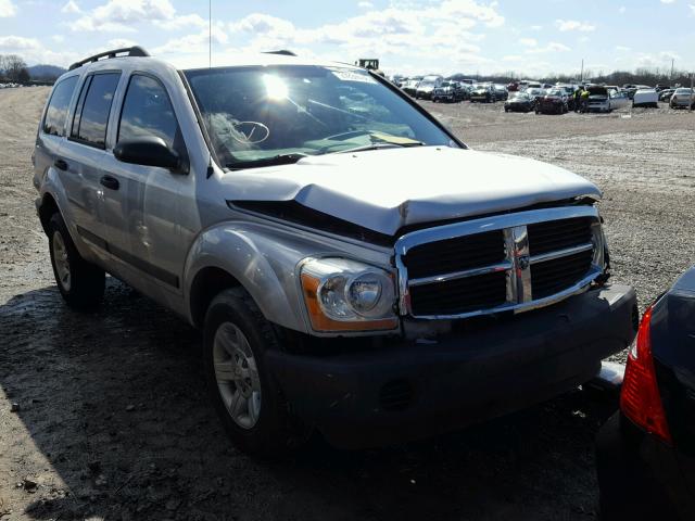 1D4HB38N35F613915 - 2005 DODGE DURANGO ST SILVER photo 1