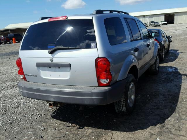 1D4HB38N35F613915 - 2005 DODGE DURANGO ST SILVER photo 4