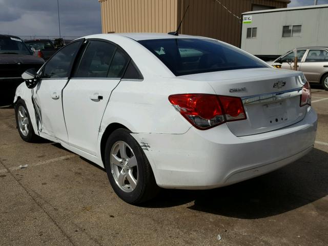 1G1PC5SB8D7167505 - 2013 CHEVROLET CRUZE LT WHITE photo 3