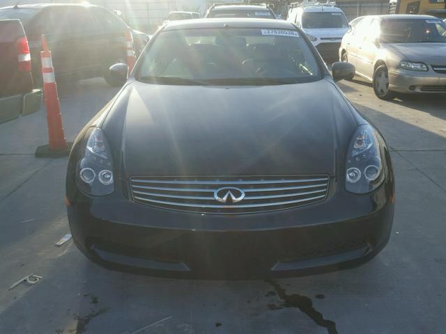 JNKCV54E67M905684 - 2007 INFINITI G35 BLACK photo 9