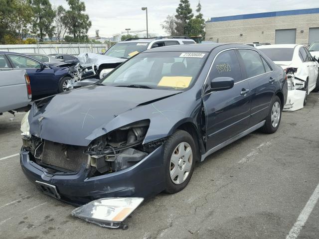 1HGCM56415A084597 - 2005 HONDA ACCORD LX GRAY photo 2