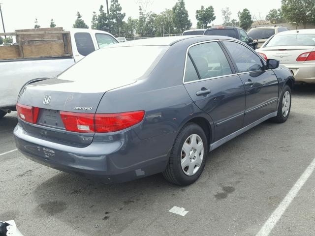 1HGCM56415A084597 - 2005 HONDA ACCORD LX GRAY photo 4