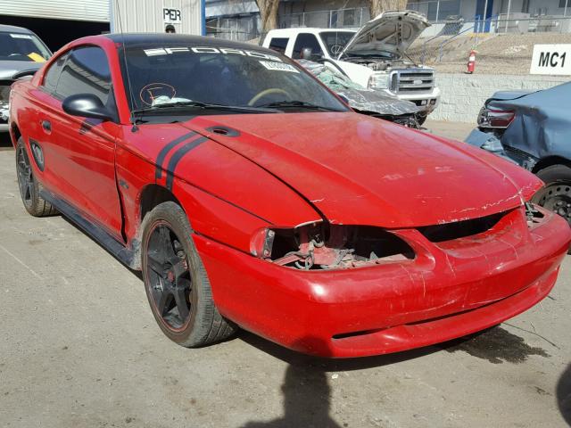 1FALP42X7TF137194 - 1996 FORD MUSTANG GT RED photo 1