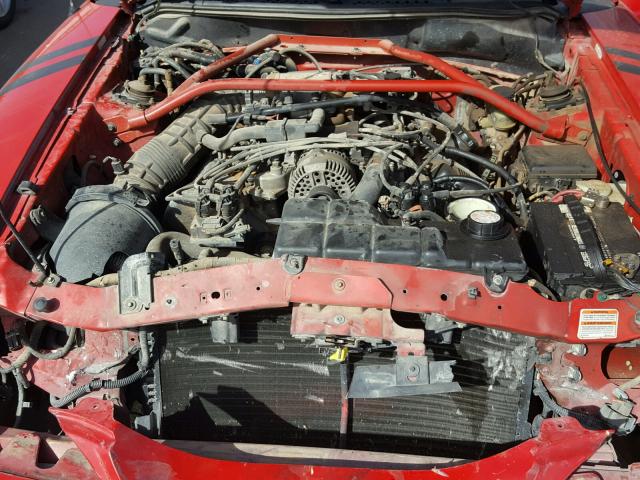 1FALP42X7TF137194 - 1996 FORD MUSTANG GT RED photo 7