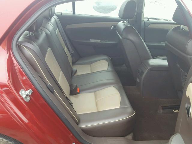 1G1ZK57B78F283858 - 2008 CHEVROLET MALIBU LTZ 红色 照片 6