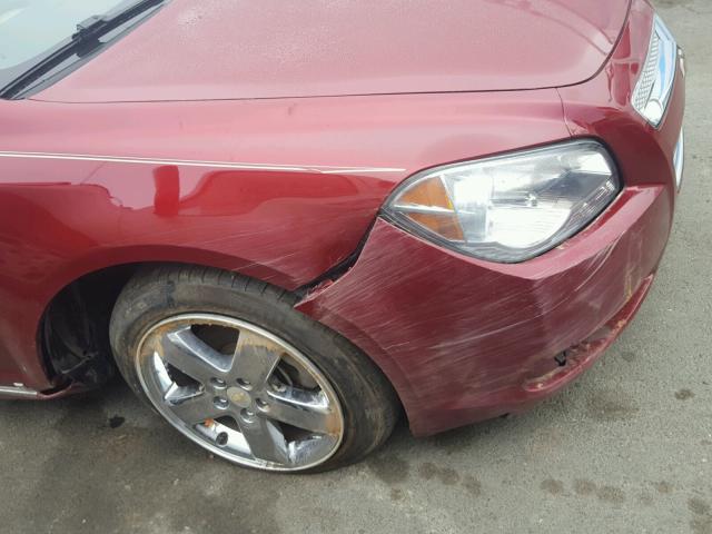 1G1ZK57B78F283858 - 2008 CHEVROLET MALIBU LTZ 红色 照片 9