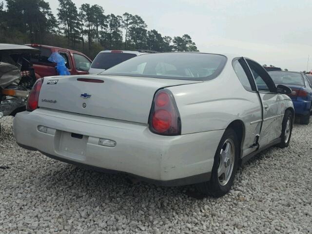2G1WW12E339282046 - 2003 CHEVROLET MONTE CARL 奶油色 照片 4