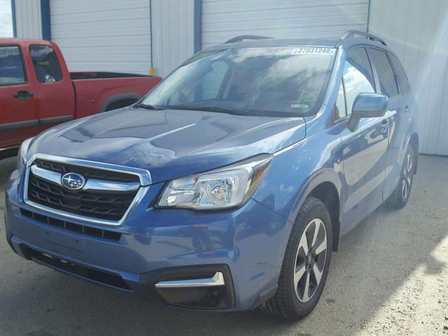 JF2SJAEC0HH546648 - 2017 SUBARU FORESTER 2 BLUE photo 2