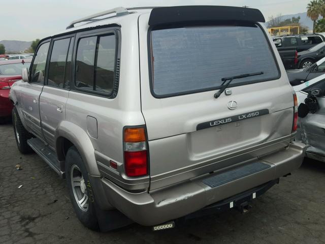 JT6HJ88J9V0179312 - 1997 LEXUS LX 450 TAN photo 3