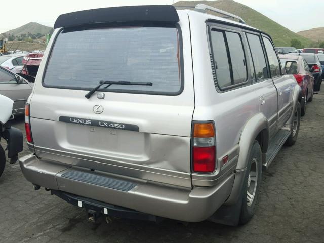 JT6HJ88J9V0179312 - 1997 LEXUS LX 450 TAN photo 4