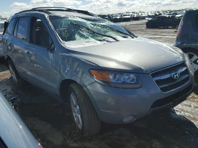 5NMSH13E17H024137 - 2007 HYUNDAI SANTA FE S SILVER photo 1