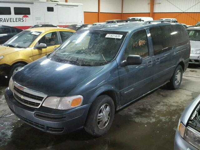 1GNDV03E55D111628 - 2005 CHEVROLET VENTURE BLUE photo 2