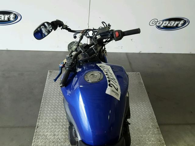 JYARJ08E56A008145 - 2006 YAMAHA FZ6 BLUE photo 5