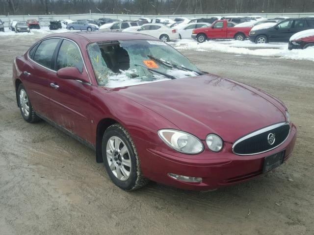 2G4WC582161142564 - 2006 BUICK LACROSSE C RED photo 1