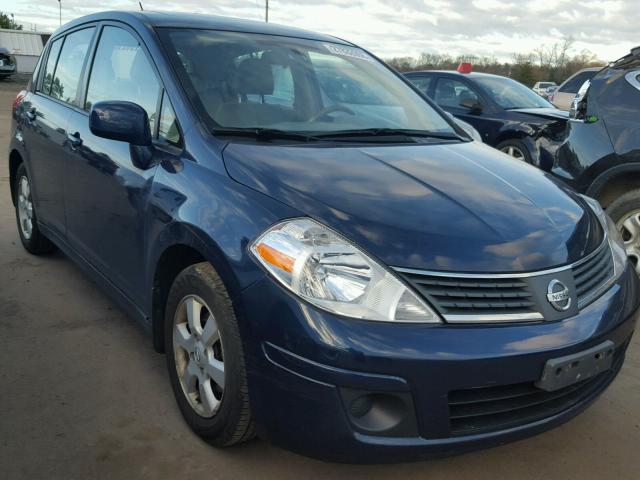 3N1BC13E67L456596 - 2007 NISSAN VERSA S BLUE photo 1