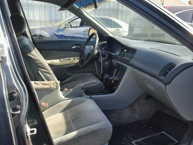 1HGCD5656VA005952 - 1997 HONDA ACCORD EX GREEN photo 5