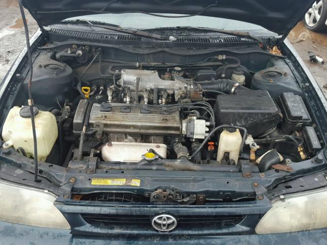 1NXBA02E3VZ588132 - 1997 TOYOTA COROLLA BA GREEN photo 7