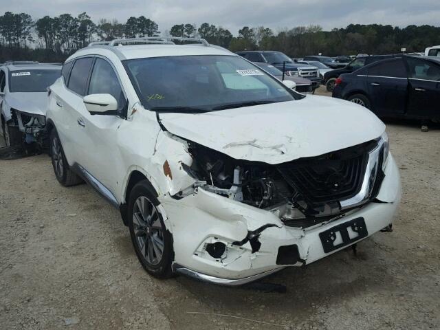 5N1AZ2MG1GN159468 - 2016 NISSAN MURANO S WHITE photo 1