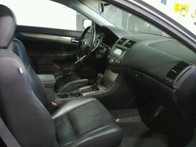 1HGCM82635A000207 - 2005 HONDA ACCORD EX SILVER photo 5