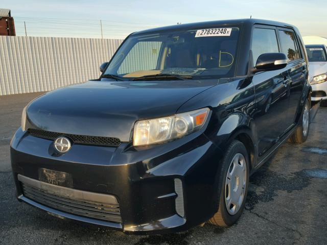 JTLZE4FE3C1146771 - 2012 TOYOTA SCION XB BLACK photo 2