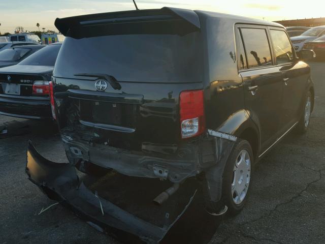 JTLZE4FE3C1146771 - 2012 TOYOTA SCION XB BLACK photo 4