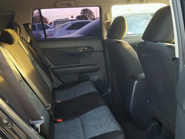 JTLZE4FE3C1146771 - 2012 TOYOTA SCION XB BLACK photo 6