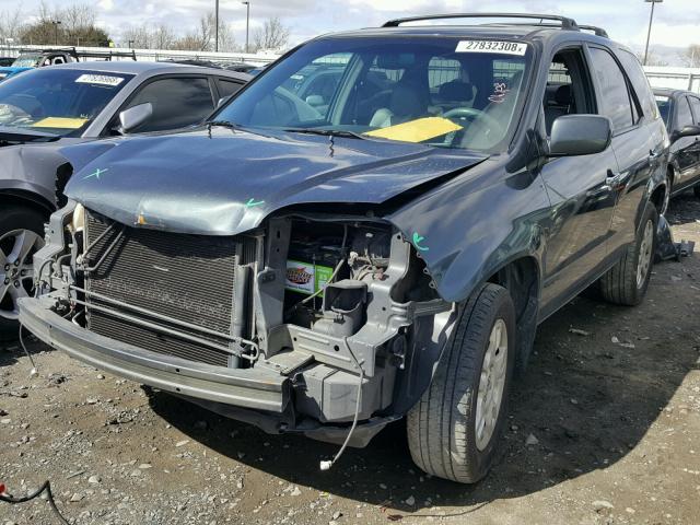 2HNYD18994H555332 - 2004 ACURA MDX TOURIN GRAY photo 2