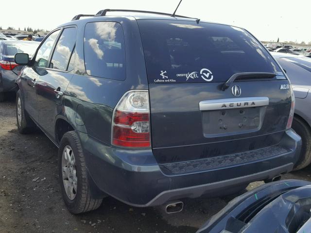 2HNYD18994H555332 - 2004 ACURA MDX TOURIN GRAY photo 3