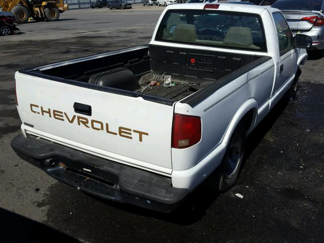 1GCCS145528245075 - 2002 CHEVROLET S TRUCK S1 WHITE photo 4