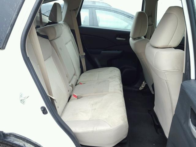 5J6RM4H33GL122937 - 2016 HONDA CR-V LX WHITE photo 6