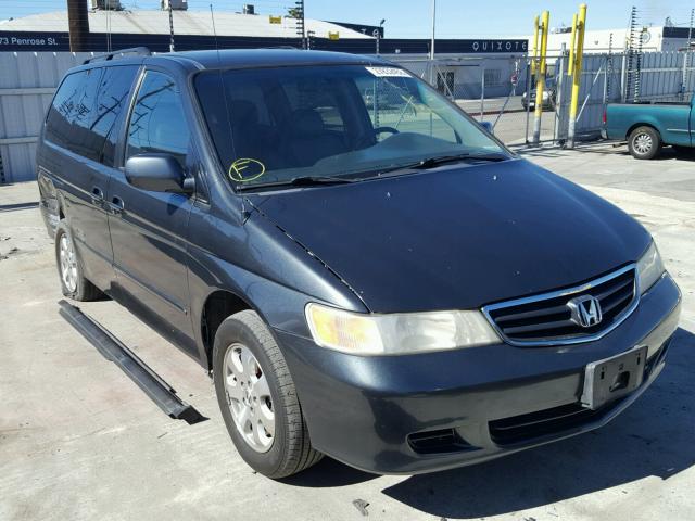 5FNRL18974B029414 - 2004 HONDA ODYSSEY EX GREEN photo 1