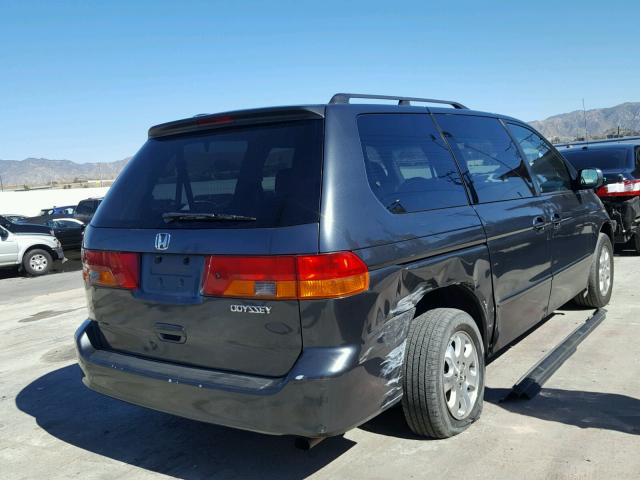 5FNRL18974B029414 - 2004 HONDA ODYSSEY EX GREEN photo 4