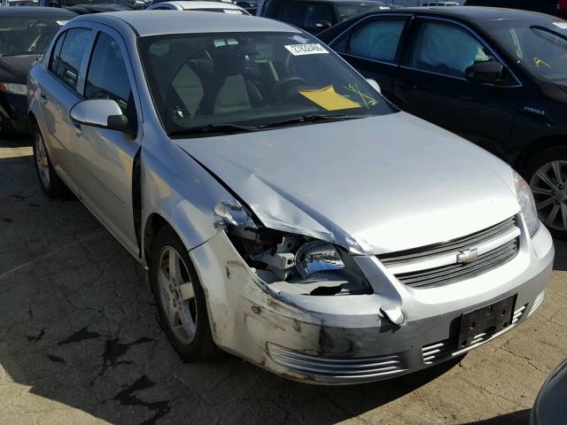 1G1AT58H197283640 - 2009 CHEVROLET COBALT LT SILVER photo 1