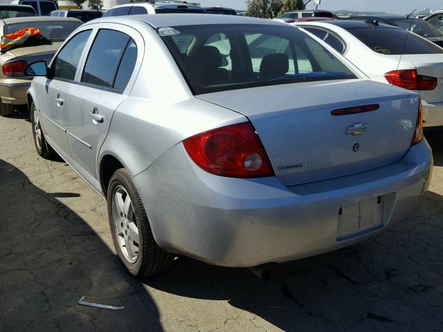 1G1AT58H197283640 - 2009 CHEVROLET COBALT LT SILVER photo 3