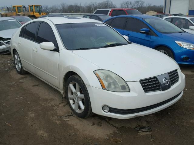 1N4BA41EX4C914435 - 2004 NISSAN MAXIMA SE WHITE photo 1