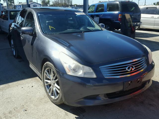 JNKBV61E87M717688 - 2007 INFINITI G35 BLUE photo 1