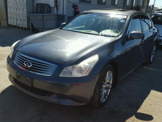 JNKBV61E87M717688 - 2007 INFINITI G35 BLUE photo 2