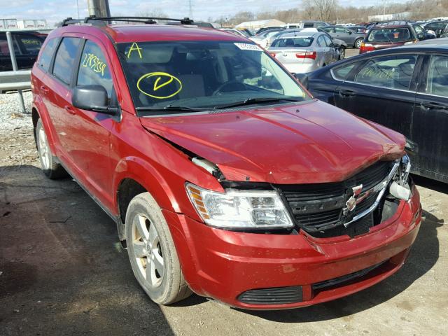 3D4GG57VX9T232522 - 2009 DODGE JOURNEY SX RED photo 1